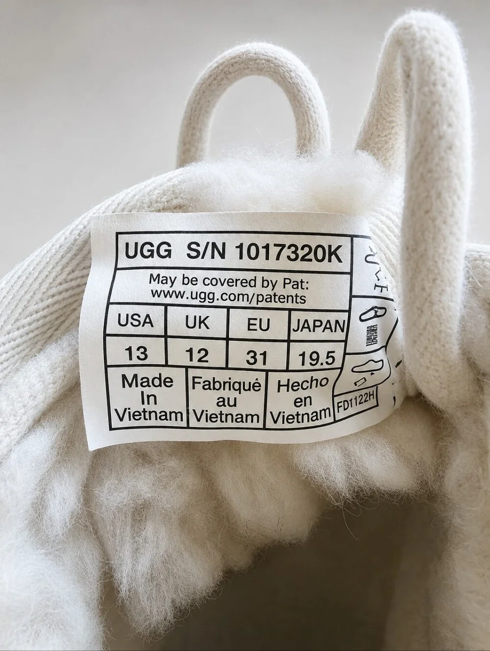 UGG Kids Cream Suede Lace-Up Boots